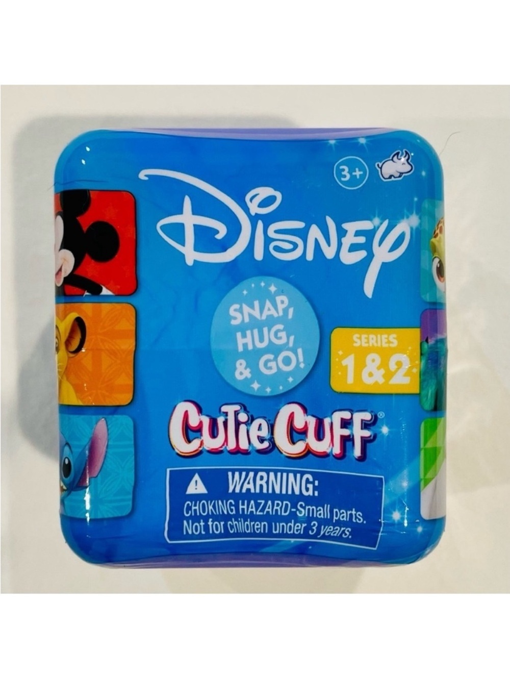 New Disney Cutie Cuffs Series 1 & 2 Plush Slap Bracelet Band Mystery Capsule